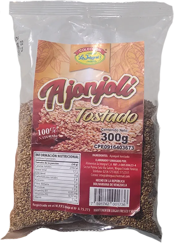 Ajonjolí Tostado