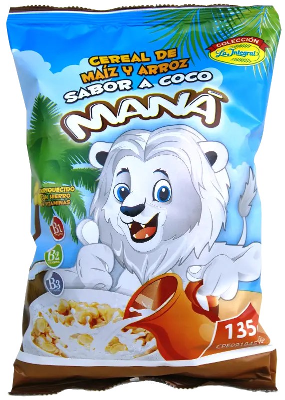 Cereal Maná Sabor a Coco