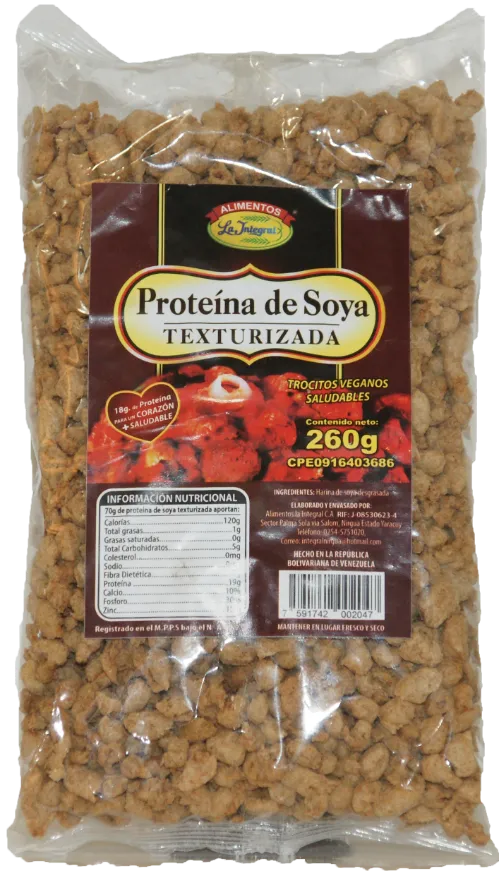 Proteína de Soya (Trozos Pequeños)